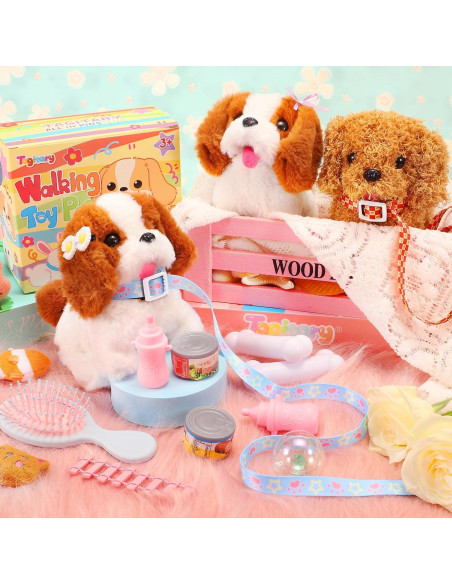 Juguete Electrónico Interactivo de Perro Tagitary 16x14x8cm