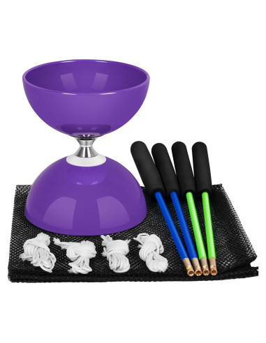 Yoyo Diabolo BODYRHYTHM Pro 12.7 cm con Palos y Cuerdas