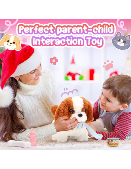 Juguete Electrónico Interactivo de Perro Tagitary 16x14x8cm