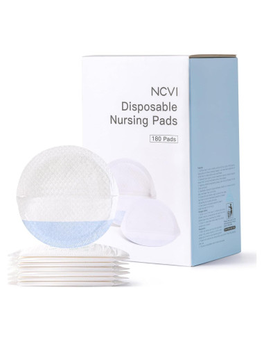 Almohadillas de Lactancia Desechables NCVI 180 Unidades Ultra Absorbentes