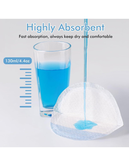 Almohadillas de Lactancia Desechables NCVI 180 Unidades Ultra Absorbentes