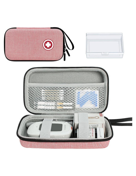 Estuche Organizador para Suministros Diabéticos ICIMBI MB08-PINK