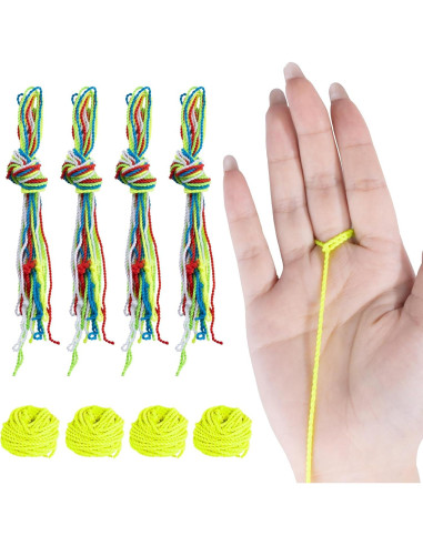 Cuerdas de Yoyo MAGICYOYO 25 Piezas Amarillo 110 cm