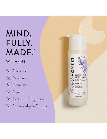 Acondicionador Sin Silicona The Honest Company 295 ml Lavanda