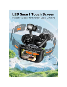 Auriculares Inalámbricos Huizhou T20 con ANC y Bluetooth 5.4 2