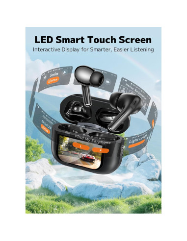 Auriculares Inalámbricos Huizhou T20 con ANC y Bluetooth 5.4