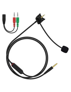 Micrófono Boom Gneinour para Bose QC35 II y QC35, 1.22 m