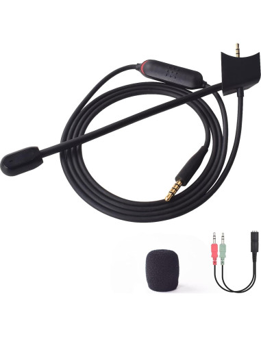 Micrófono Boom Gneinour para Bose QC35 II y QC35, 1.22 m