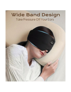 Máscara para dormir con auriculares Bluetooth ZHENYEMEI 5.4 2