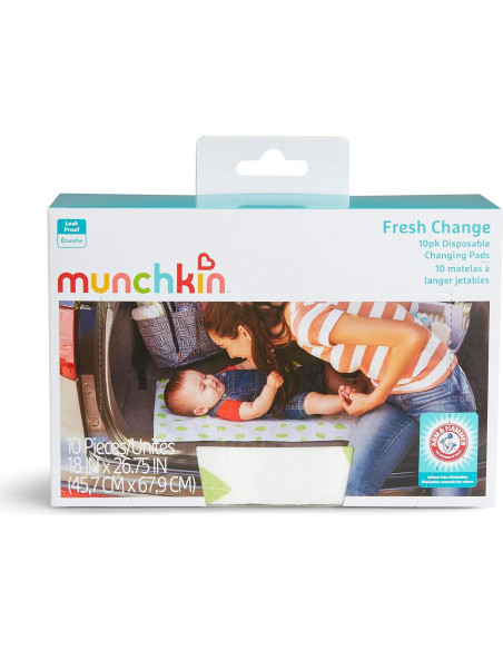 Almohadillas Desechables para Cambiar Munchkin 10 Unidades