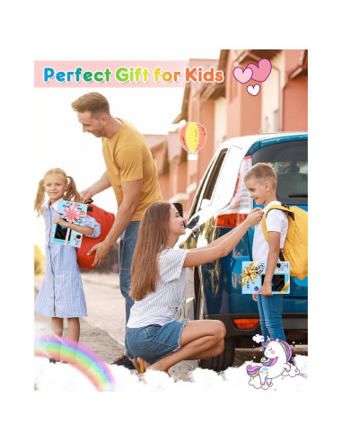 Tableta de Escritura LCD FLUESTON 10" Rosa para Niños