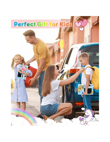 Tableta de Escritura LCD FLUESTON 10" Rosa para Niños