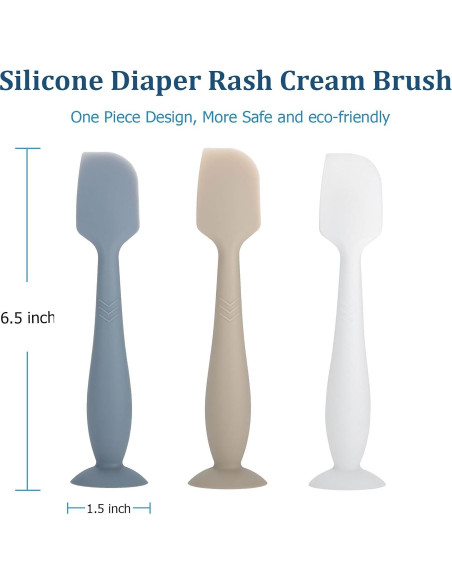 Espátula de Crema para Pañales Seeway - Paquete de 3 Unidades