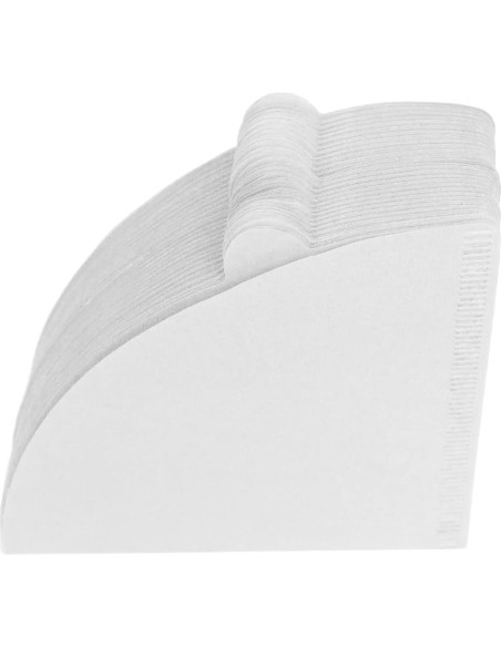 Filtros de Café Clinuse V02 Cono Blanco 200 Piezas 16x11.7 cm