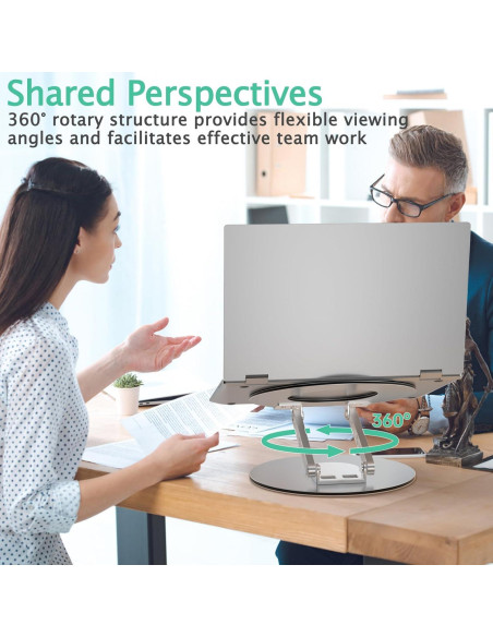 Soporte para Laptop Ergonómico GleYo TM2 Ajustable 360