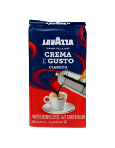 Café Molido Lavazza Crema E Gusto 249.5g (Paquete de 9)