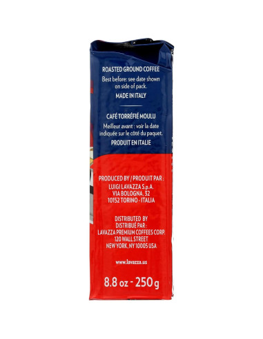 Café Molido Lavazza Crema E Gusto 249.5g (Paquete de 9)