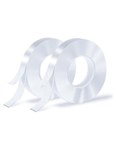 Cinta Adhesiva Doble Cara SUTOUG 6m Transparente Reutilizable