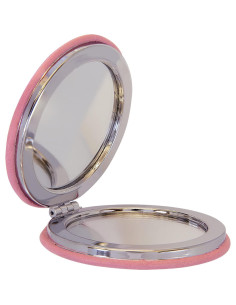 Espejo Compacto Enthoozies de Cuero Sintético 6.35 cm Doble 2