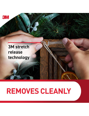 Clips de Luz Mini Command 45 Piezas Transparentes Indoor