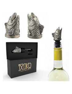 Vertedor de Vino TXOKO de Acero Inoxidable - Aerador y Decantador