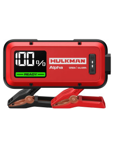 Arrancador de Batería Hulkman Alpha 1250A 44.4Wh Portátil