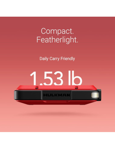 Arrancador de Batería Hulkman Alpha 1250A 44.4Wh Portátil