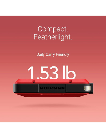 Arrancador de Batería Hulkman Alpha 1250A 44.4Wh Portátil