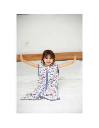Saco de Sueño Bebé TADO MUSLIN 100% Algodón Orgánico 0.5 TOG