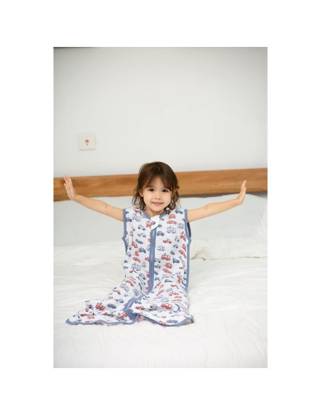 Saco de Sueño Bebé TADO MUSLIN 100% Algodón Orgánico 0.5 TOG