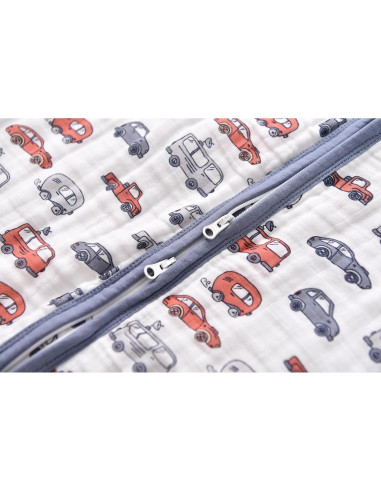Saco de Sueño Bebé TADO MUSLIN 100% Algodón Orgánico 0.5 TOG