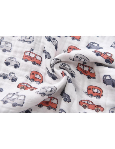 Saco de Sueño Bebé TADO MUSLIN 100% Algodón Orgánico 0.5 TOG