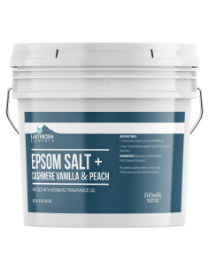 Sal de Epsom Earthborn Elements 3.63 kg Vainilla Cachemira Durazno