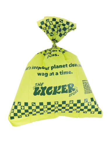 Bolsas de Poop Biodegradables THE LICKER STORE 120 Unidades