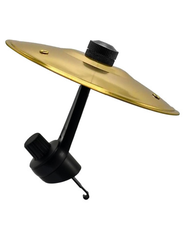 Mini Platillo de Ventilación de Auto ZAGEVIVIN Oro 13.5cm