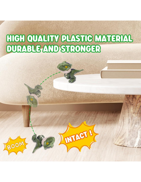 6 Juguetes de Dinosaurios para Dedos Ledorr - Regalo Infantil