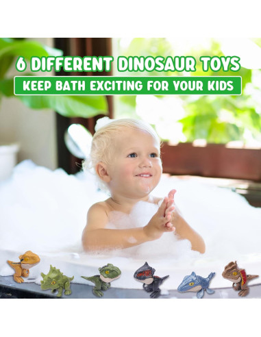 6 Juguetes de Dinosaurios para Dedos Ledorr - Regalo Infantil