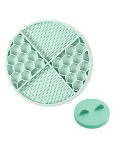 Alfombrilla de Lamer para Perros y Gatos Mooipur Verde Menta