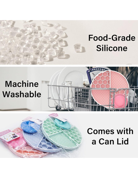 Alfombrilla de Lamer para Perros y Gatos Mooipur Verde Menta