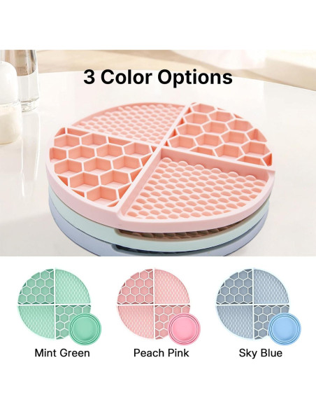 Alfombrilla de Lamer para Perros y Gatos Mooipur Verde Menta