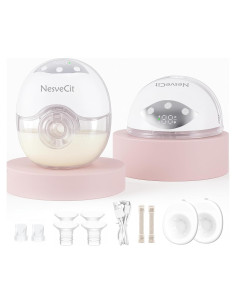 Extractor de Leche Eléctrico NesveCit Manos Libres 210ml