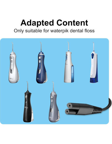 Cable de Cargador USB para Irrigador Dental Waterpik WP360 WP450