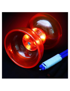 Diábolo LED Sporty Play Rojo - Ligero y Duradero
