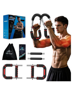 Entrenador de Brazos Twister RENRUI BLQ con 5 Niveles de Resistencia