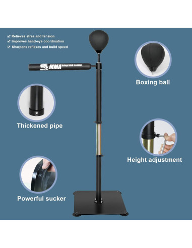 Barra de Boxeo Giratoria INNOLIFE Ajustable 137-180 cm