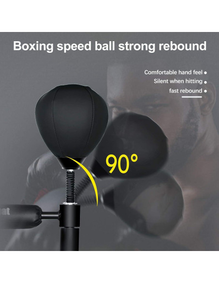 Barra de Boxeo Giratoria INNOLIFE Ajustable 137-180 cm