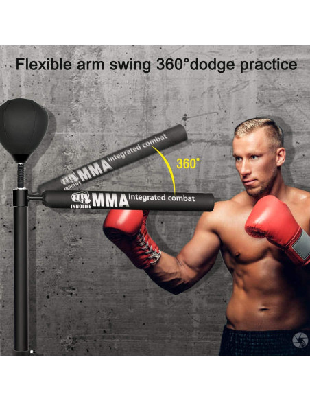 Barra de Boxeo Giratoria INNOLIFE Ajustable 137-180 cm