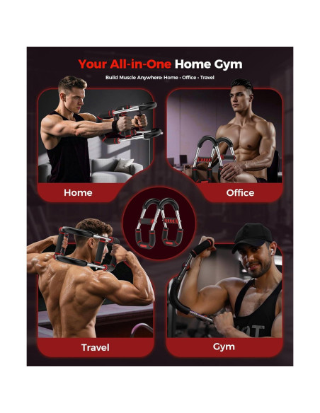 Entrenador de Brazos Twister RENRUI BLQ con 5 Niveles de Resistencia