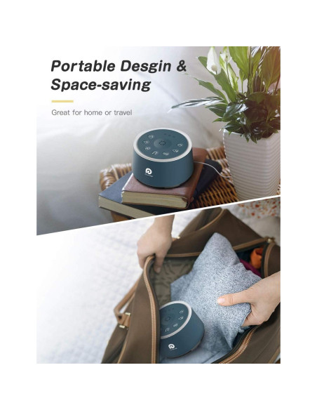 Máquina de Sonido Dreamegg D1 con Luz Nocturna y Temporizador