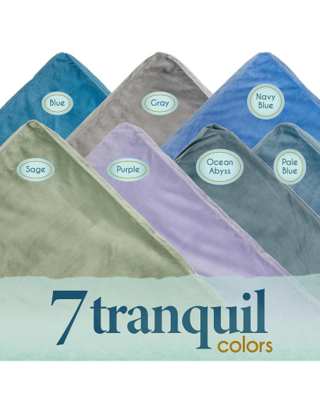 Cojín de Meditación Florensi Zabuton 100% Algodón Azul Pálido